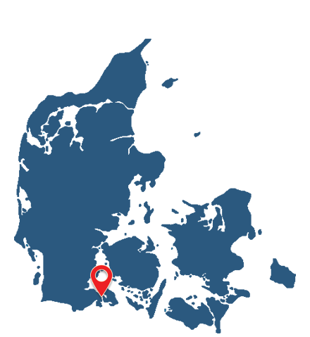 Lage von Nielsens Sommerhus Lage von J359