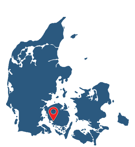 Lage von Fruerlunden Havblikhus Lage von K059
