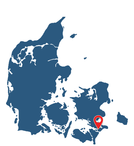 Lage von Aske Teamhus Lageplan