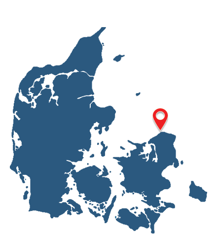 Lage von Skovbo Spahus Lage von M322
