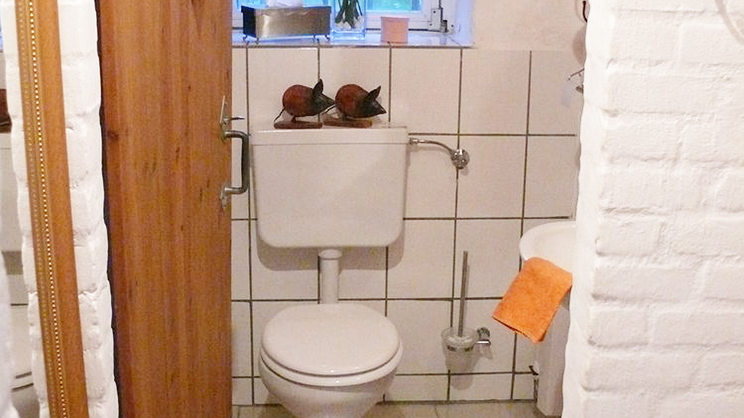 Badezimmer in Haus Mühlentraum