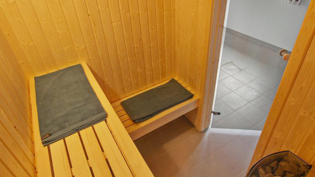 Sauna in Damp Aktivitätshaus