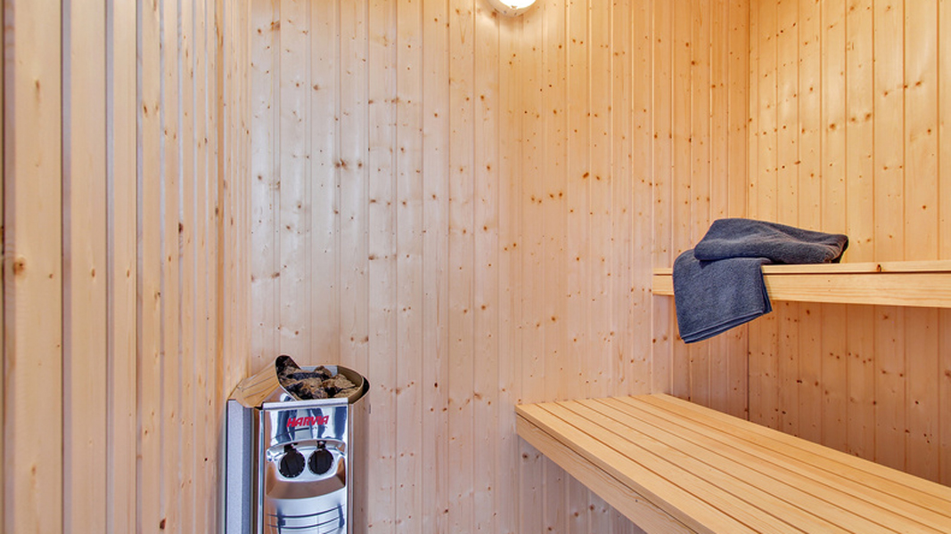 Sauna in Ostsee Poolhaus