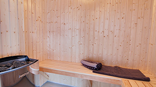 Sauna in Svans Aktivitätshaus