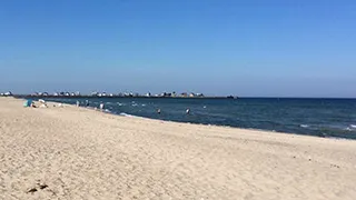 Strand in der Nähe von Grimsnis Poolhaus