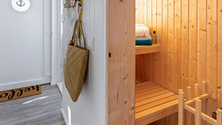 Sauna in Swimming Haus