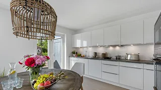 Küche in Wohnung Strandsegler