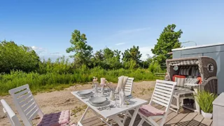 Terrasse von Wohnung Strandsegler
