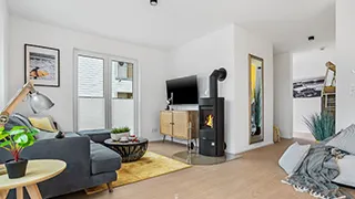 Ofen in Wohnung Bully