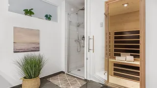 Sauna in Wohnung Bully