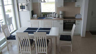 Küche in Haus Sturmschwalbe