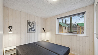 Schlafzimmer in Güstrow Poolhaus