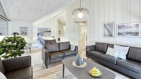 Wohnzimmer von Rostock Poolhaus