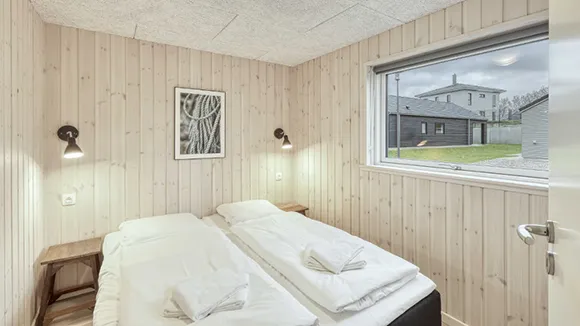 Schlafzimmer in Rostock Poolhaus