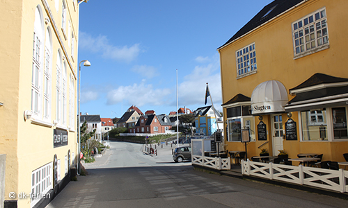 Ort mit Geschäften Lønstrup 