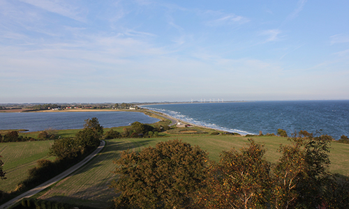 Blick von Kegnæs nach Alsen 