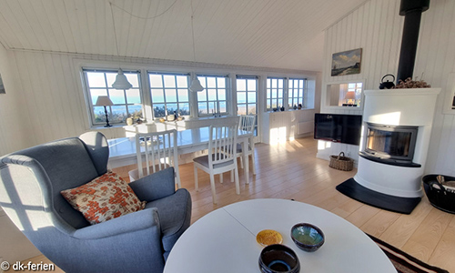 Ferienhaus mit Ofen bei Hirtshals 