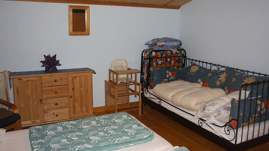 Schlafzimmer in Sommarstuga Linda
