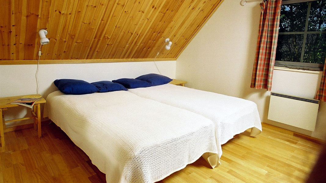 Schlafzimmer in Öland Poolhus