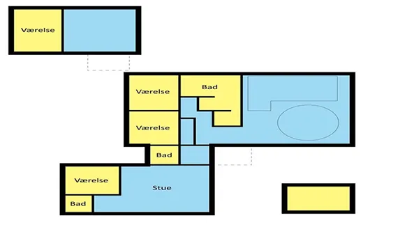 Grundriss von Öland Poolhus